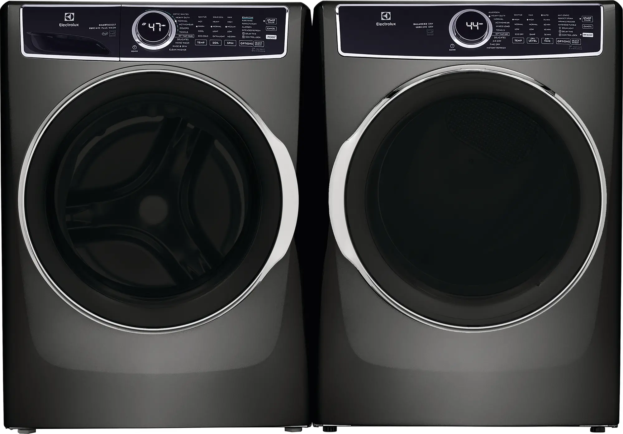 .FELX-T/T-7637-ELEPR Electrolux Front Load Electric Laundry Set - Titanium-1