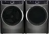 .FELX-T/T-7637-ELEPR Electrolux Front Load Electric Laundry Set - Titanium