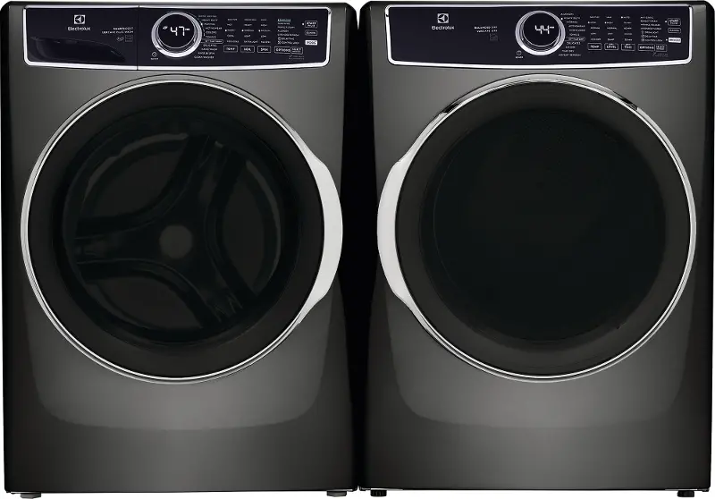 Electrolux Front Load Electric Laundry Set - Titanium