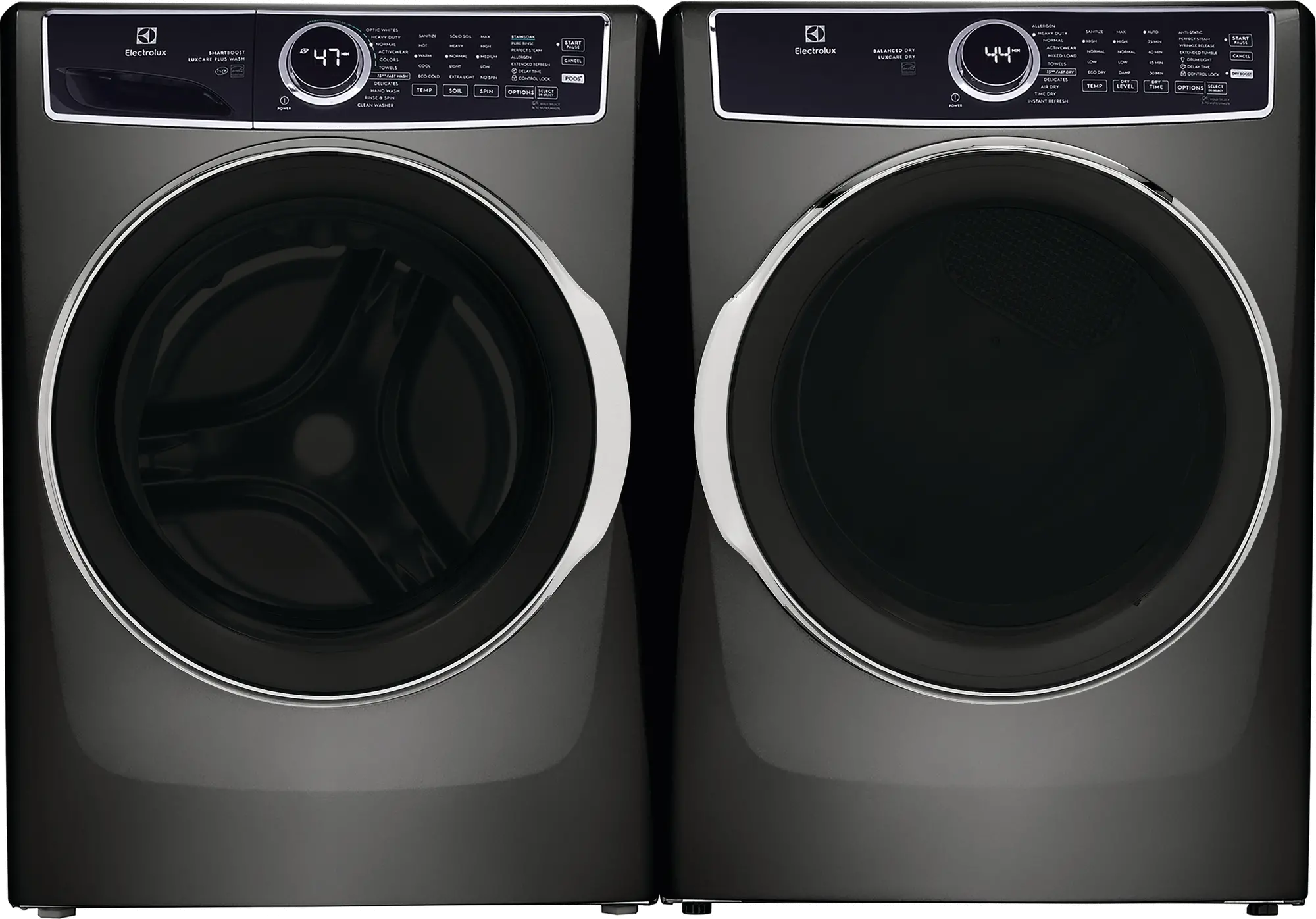 .FELX-T/T-7637-ELEPR Electrolux Front Load Washer and Electric Dryer Set - Titanium, ELF7637AT-1