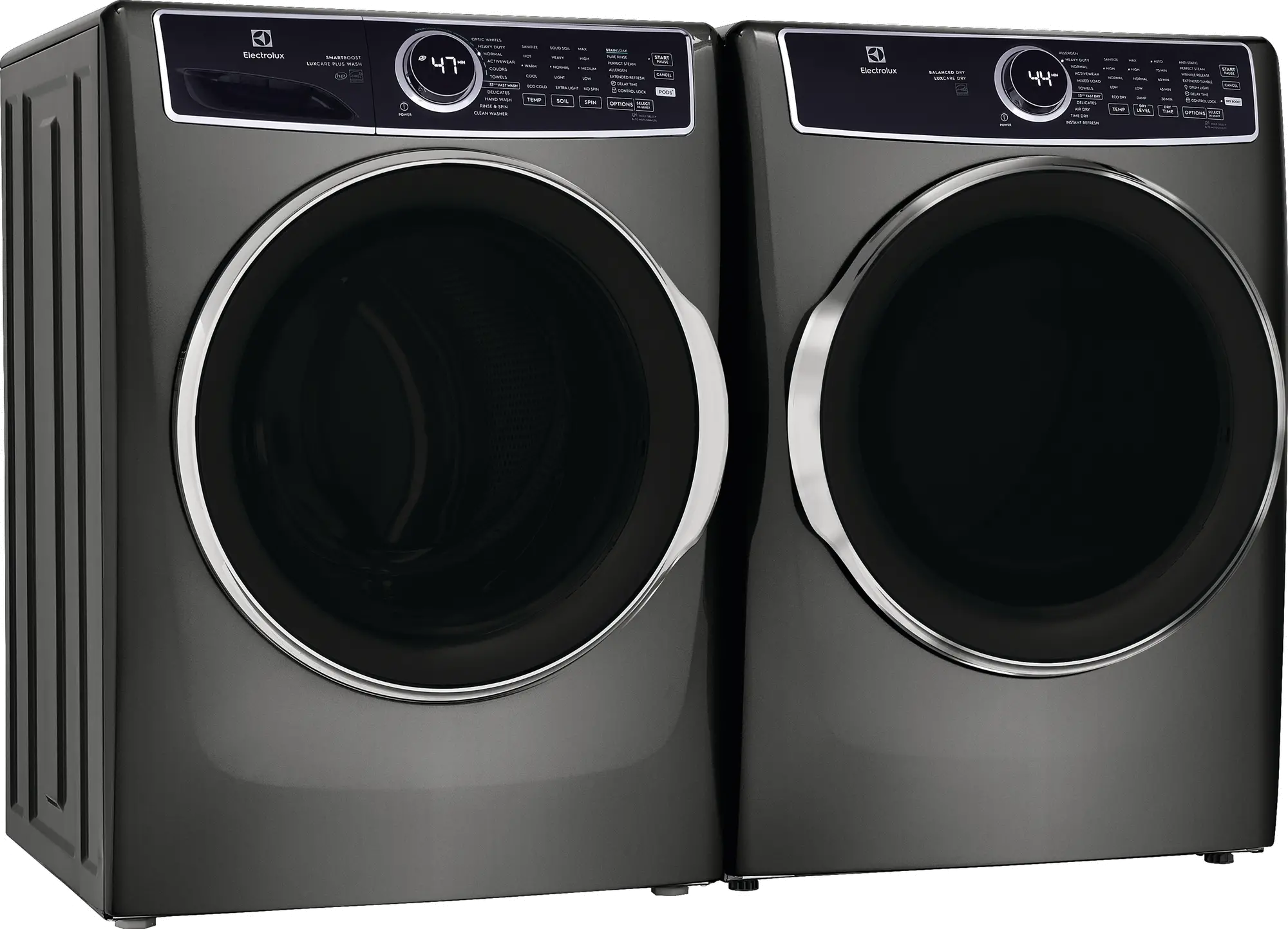 .FELX-T/T-7637-ELEPR Electrolux Front Load Washer and Electric Dryer Set - Titanium, ELF7637AT-2