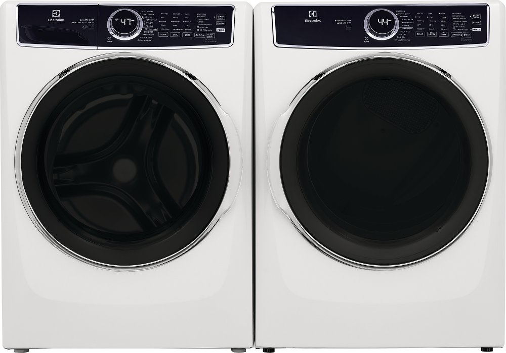 Electrolux Front Load Washer and Gas Dryer Set - White ELF7637AW