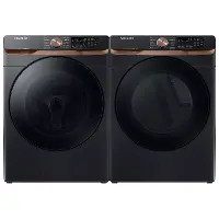.SUG-B/B-8300-ELE-PR Samsung Front Load Electric Washer and Dryer Set - Brushed Black 50BG8300V