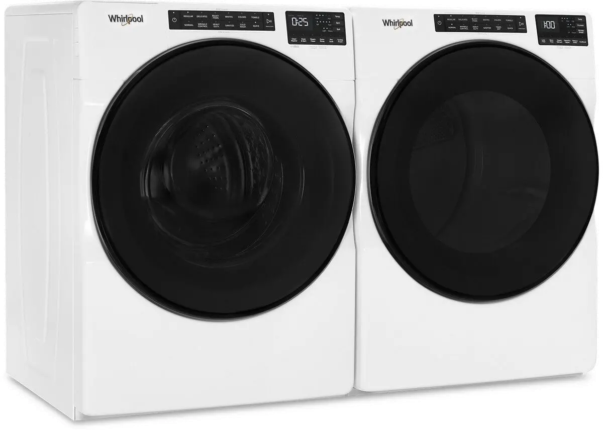 .WHP-W/W-6605-ELE-PR Whirlpool Electric Washer and Dryer Set - White W6605W-2