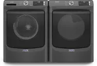 .MAT-B/B-5630-ELE-PR Maytag Front Load Electric Washer and Dryer Set - Black 5630B