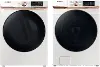 .SUG-IVY-8300-GAS-PR Samsung Front Load Washer and Gas Dryer Set - Ivory 50BG8300