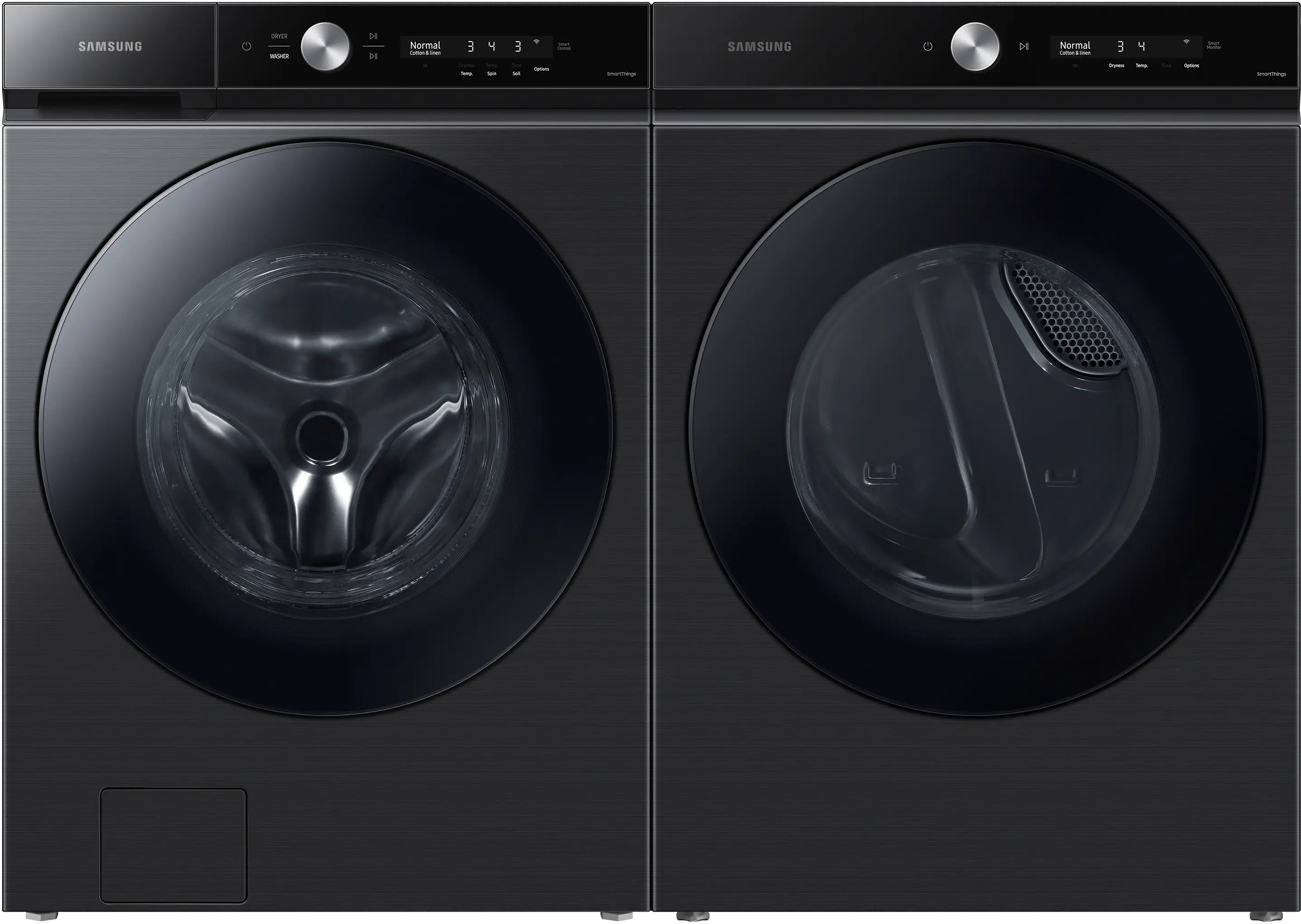 .SUG-B/B-8700-ELE-PR Samsung Bespoke Electric Washer and Dryer Set - Black 8700V-1