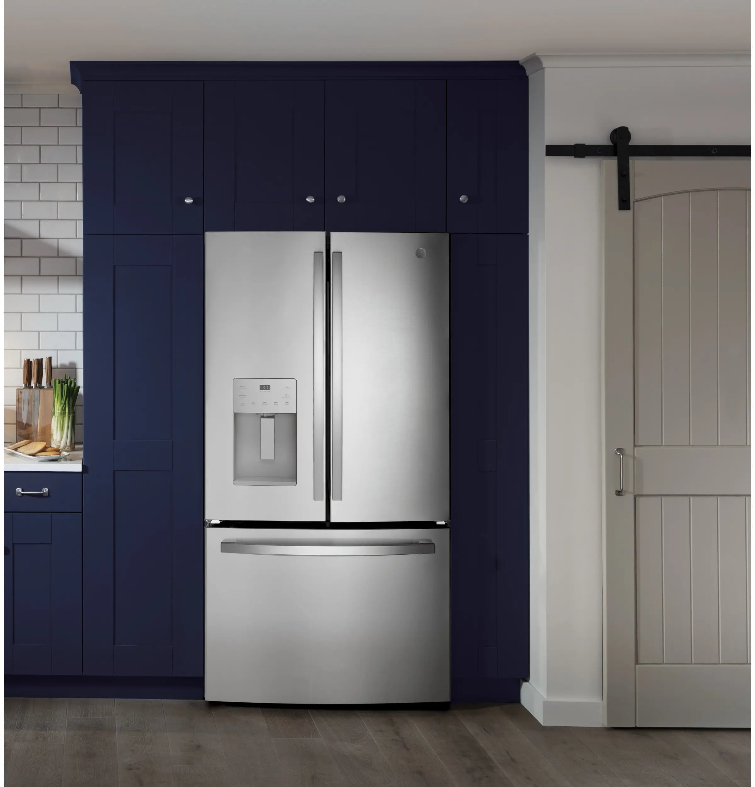 GFE26JYMFS-PROJECT GE 25.6 cu ft French Door Refrigerator - Stainless Steel-2