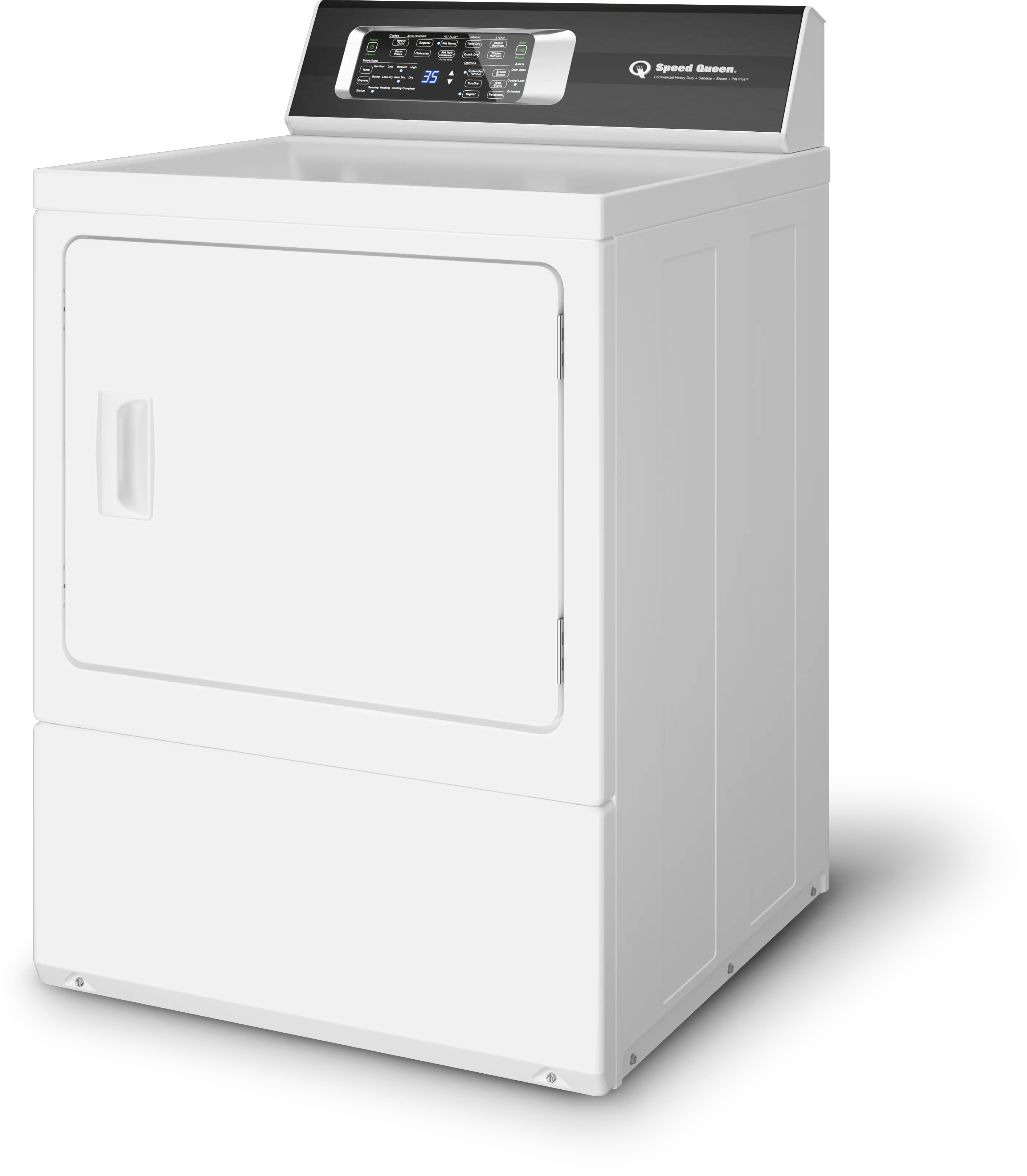 DR7004WE Speed Queen Electric Dryer - White DR7004-3