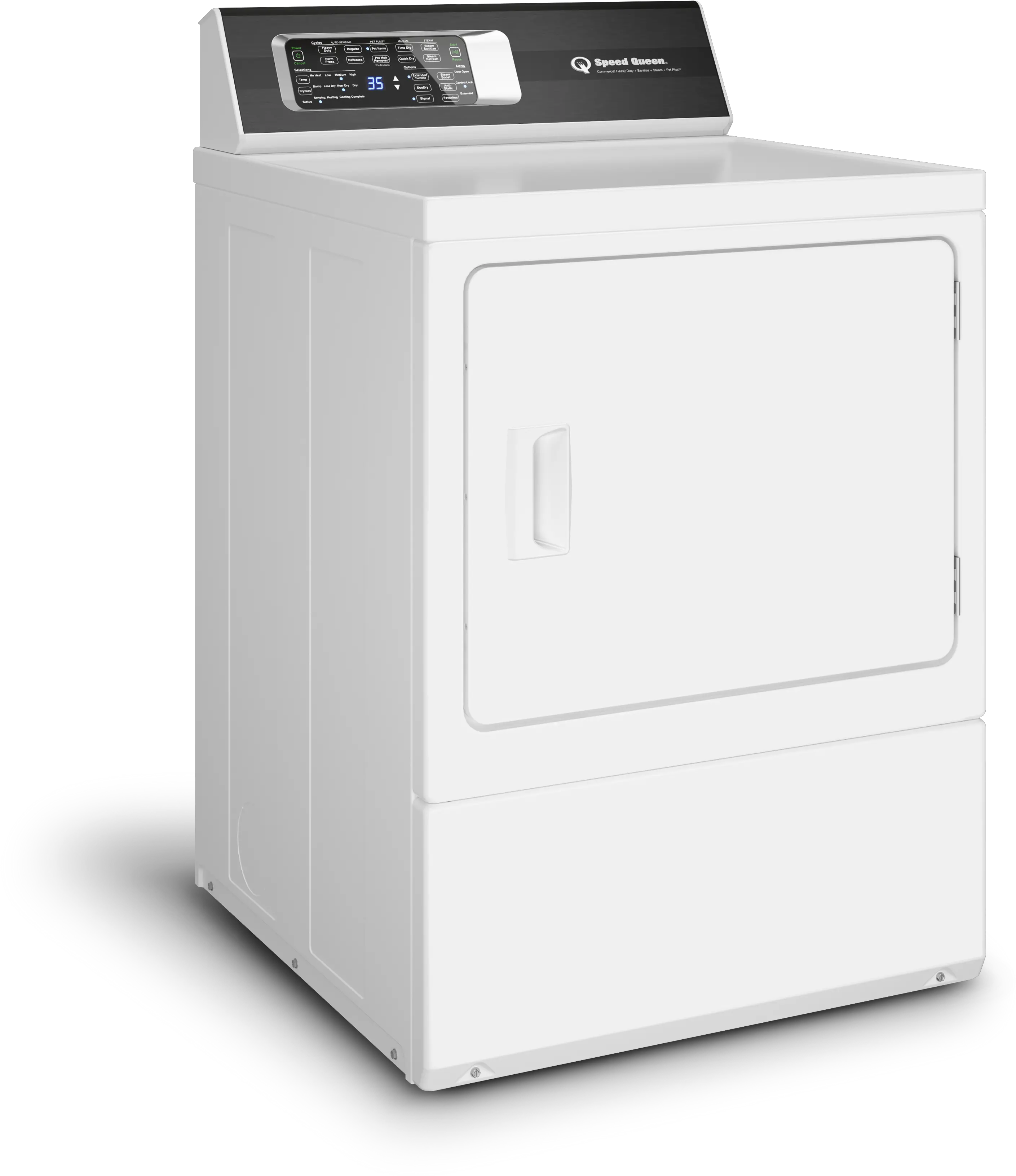 DR7004WE Speed Queen Electric Dryer - White DR7004-4