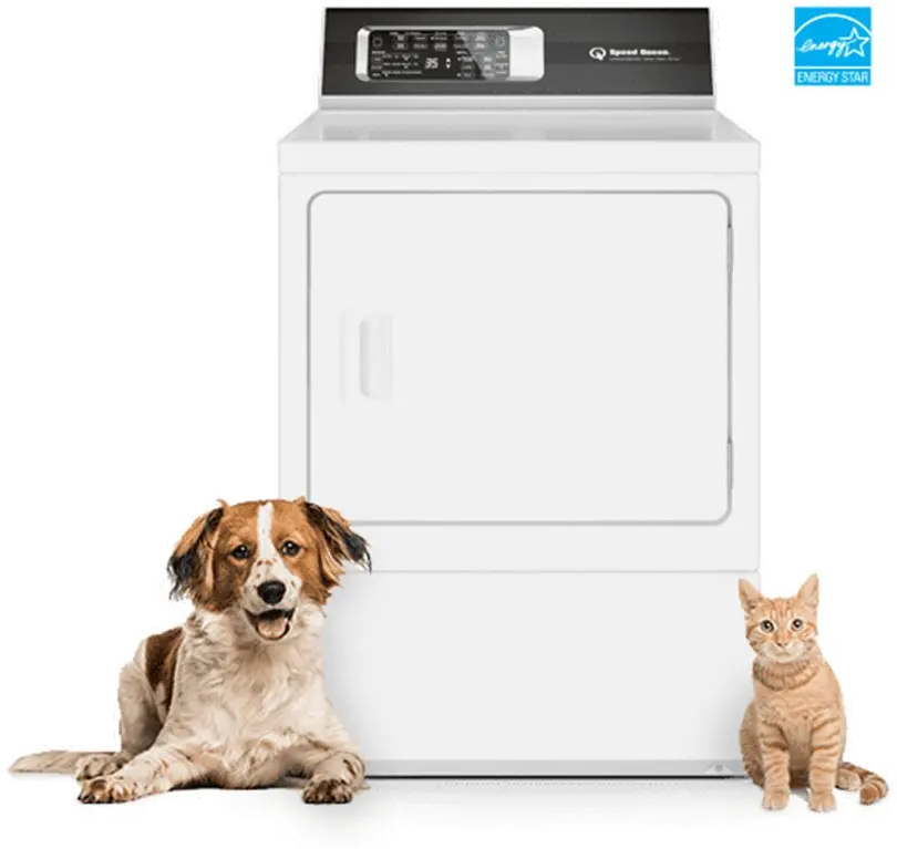 DR7004WE Speed Queen Electric Dryer - White DR7004-5