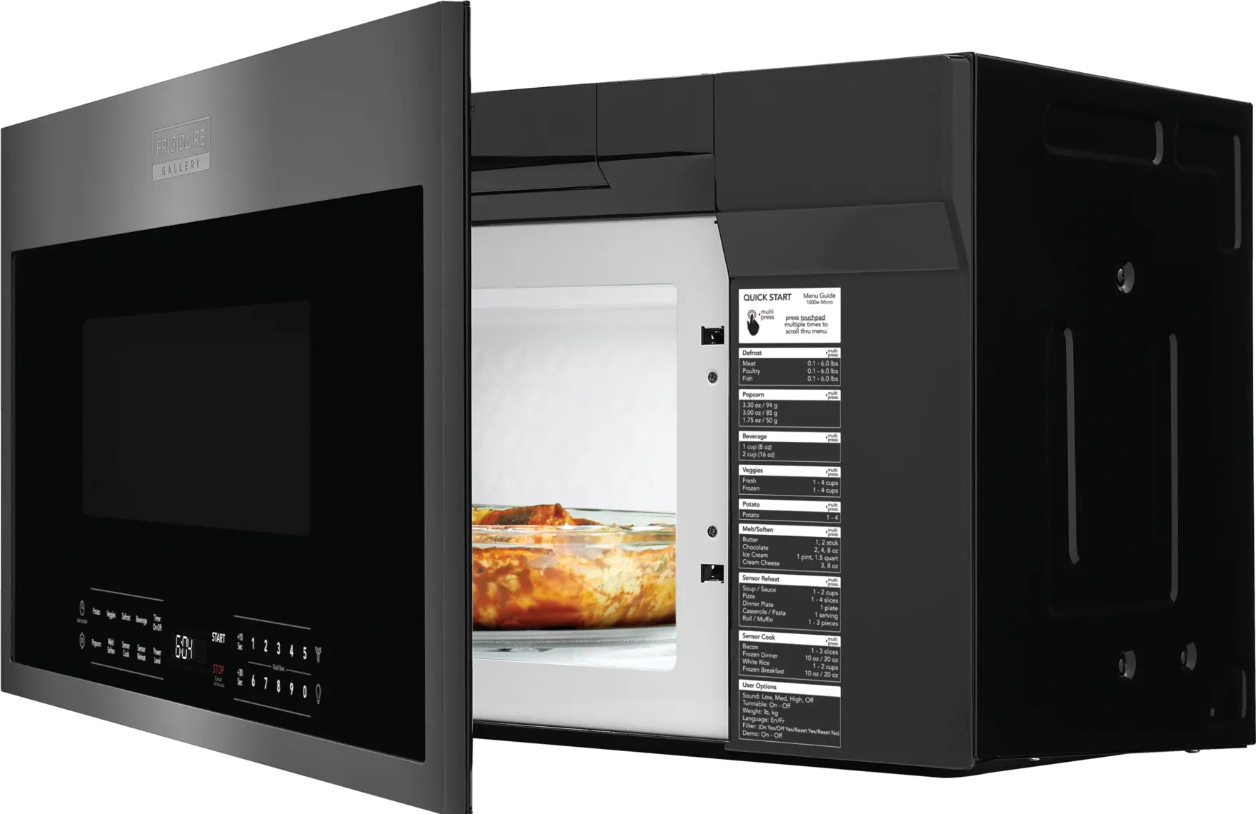 GMOS1964AD Frigidaire Gallery 1.9 cu ft Over the Range Microwave - Stainless Steel-4