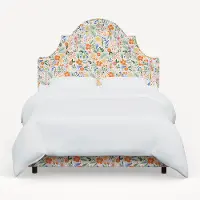 182BEDRPCMRMLTLCB Rifle Paper Co Marion Multi Color Floral Queen Bed