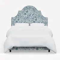 181BEDRPCPMBLULCB Rifle Paper Co. Marion Blue Pomegranate Full Bed