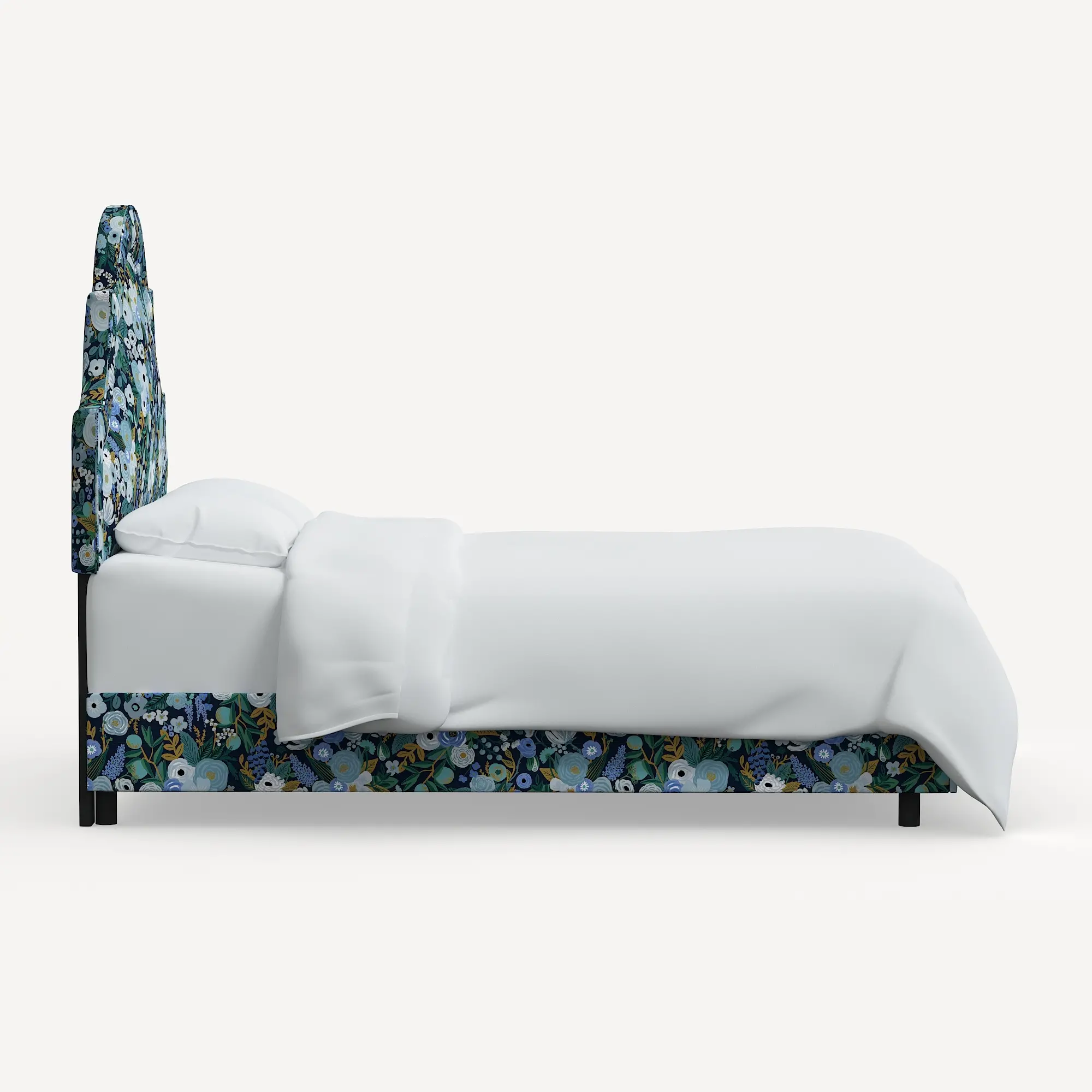 180BEDRPCGRPRBLULCB Rifle Paper Co Marion Garden Party Blue Twin Bed-2