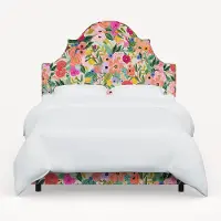 182BEDRPCGRPRTLCB Rifle Paper Co Marion Garden Party Pink Queen Bed