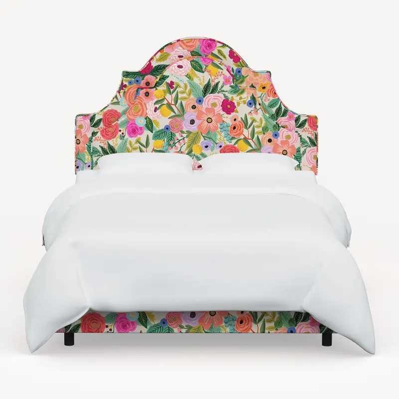 Rifle Paper Co Marion Garden Party Pink King Bed