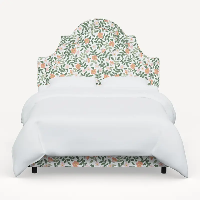 Rifle Paper Co Marion Primrose Blush & Cream Cal-King Bed