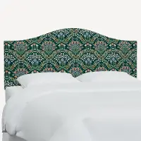 911FRPCBREMRLCB Rifle Paper Co Mayfair Bramble Emerald Full Headboard