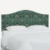 912QRPCBREMRLCB Rifle Paper Co Mayfair Bramble Emerald Queen Headboard