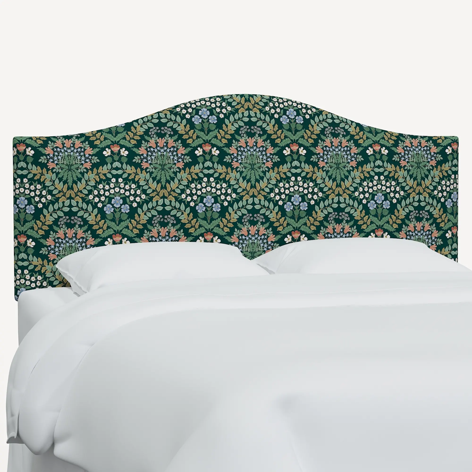 914CRPCBREMRLCB Rifle Paper Co Mayfair Bramble Emerald Cal-King Headboard-1