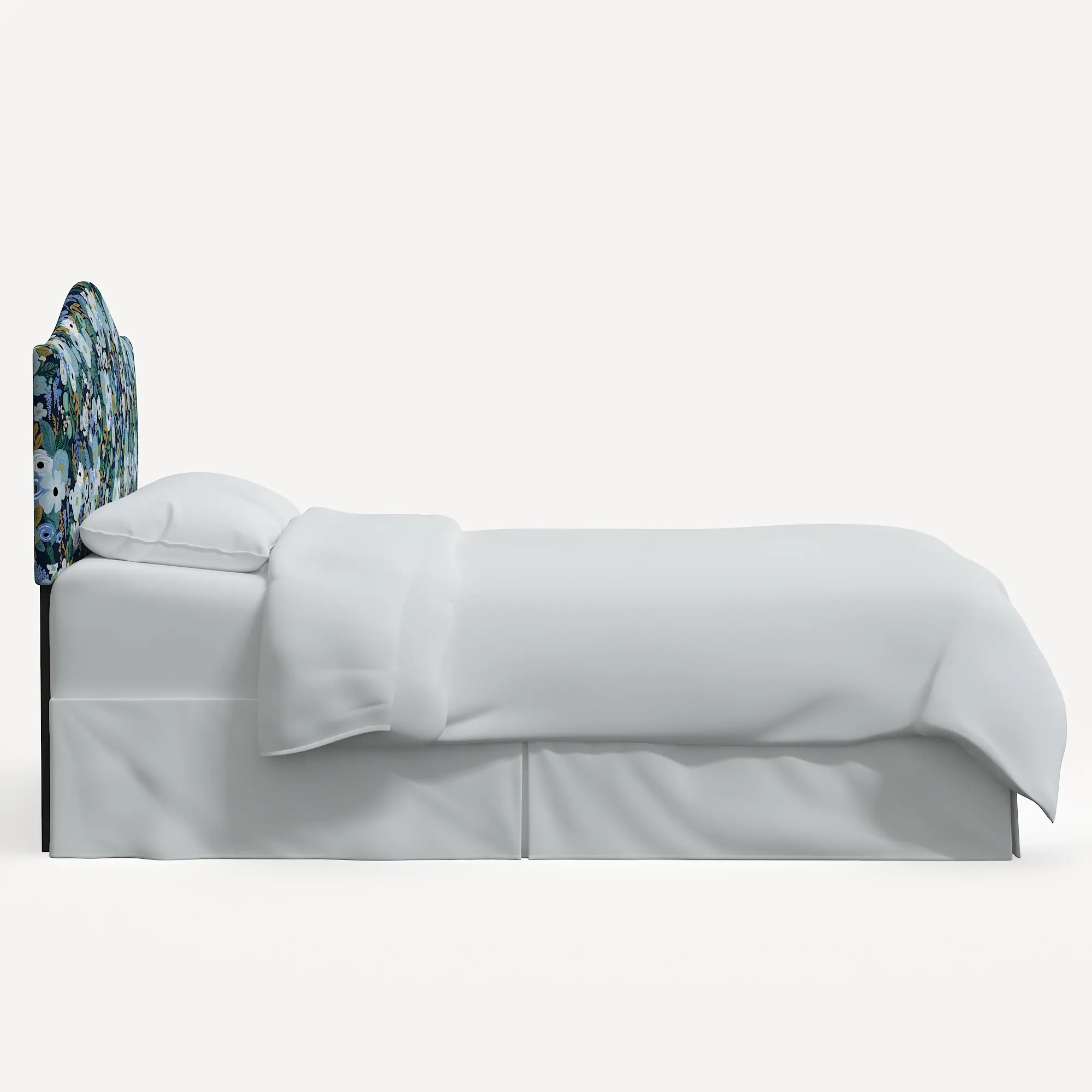 911FRPCGRPRBLULCB Rifle Paper Co Mayfair Garden Party Blue Full Headboard-4