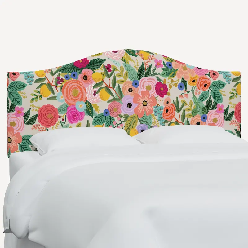 Rifle Paper Co Mayfair Garden Party Pink Full fuHeadboard