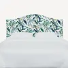 911FRPCPCBLWHLCB Rifle Paper Co Mayfair Blue Peacock Full Headboard