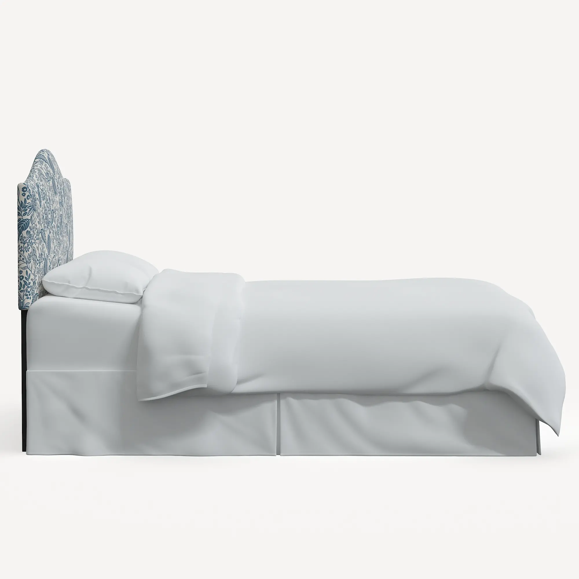 914CRPCPMBLULCB Rifle Paper Co Mayfair Blue Pomegranate Cal-King Headboard-3