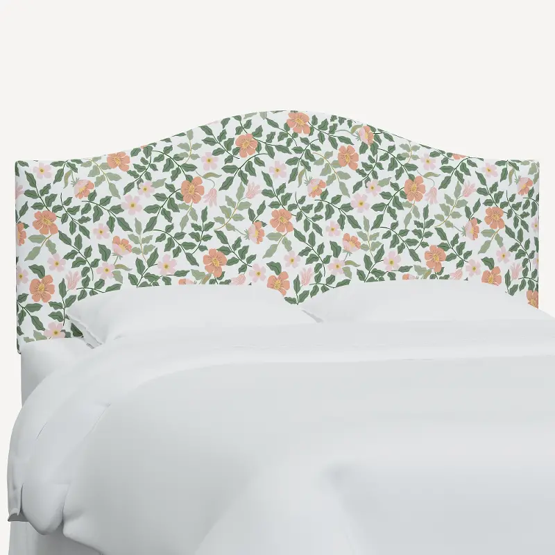Rifle Paper Co Mayfair Primrose Blush & Cream Twin Headboard