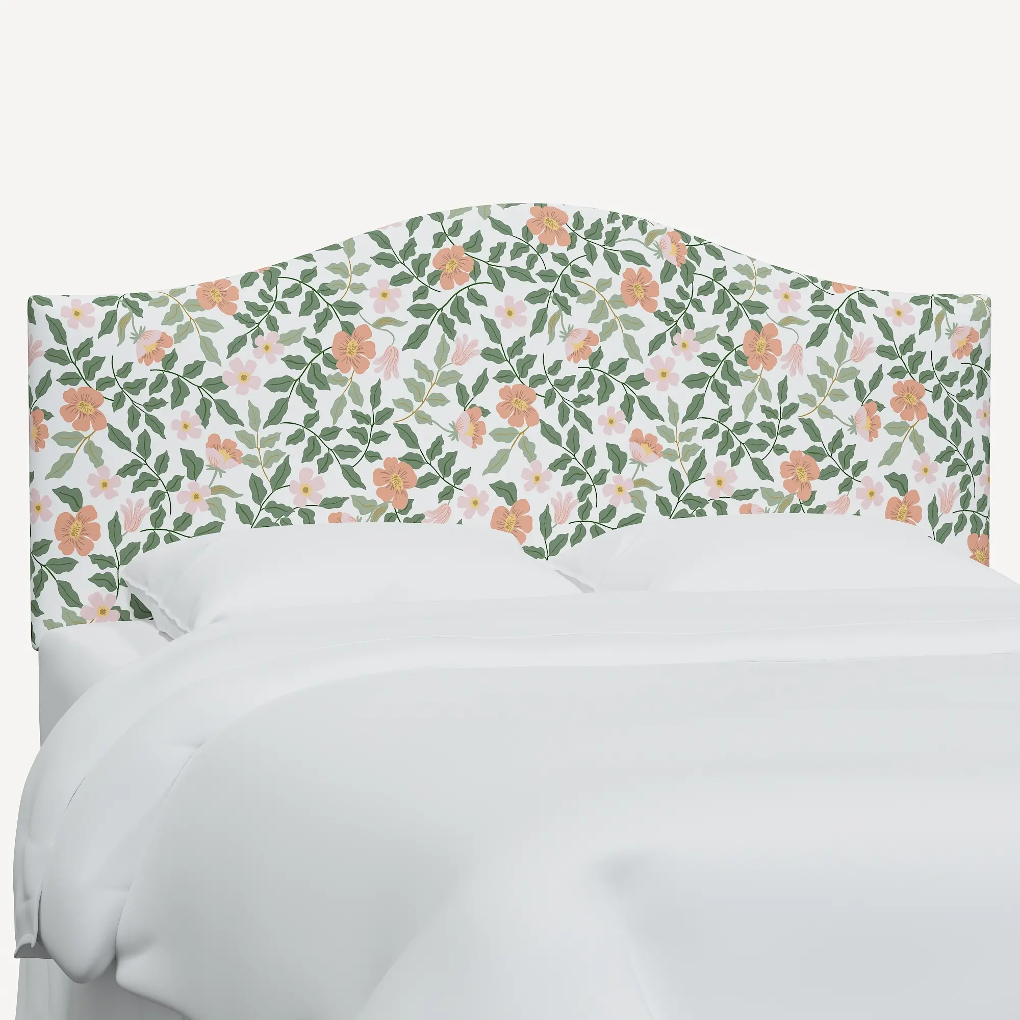 911FRPCPRBLSCRMLCB Rifle Paper Co Mayfair Primrose Blush & Cream Full Headboard-1