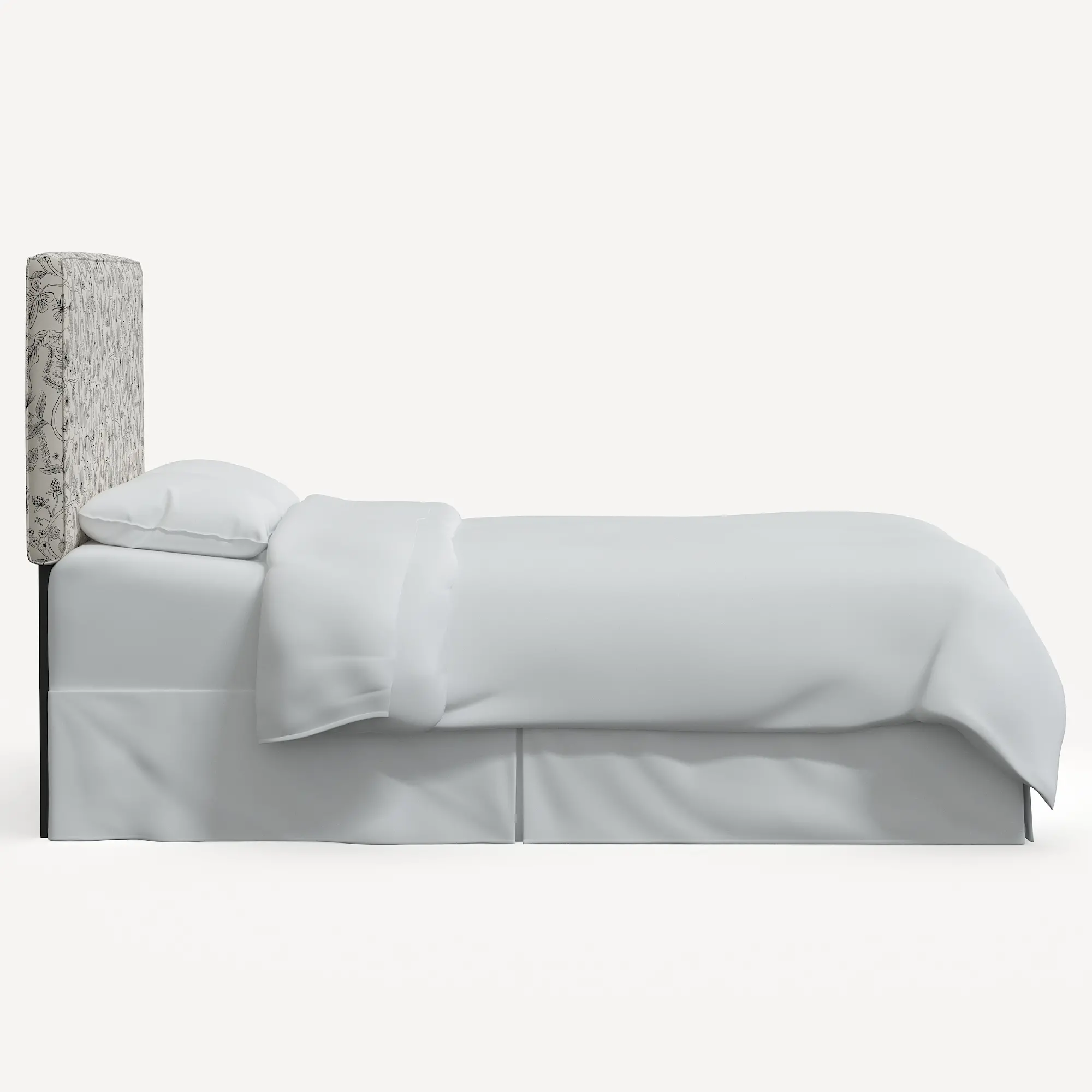 484CRPCAVBLKCRMLCB Rifle Paper Co Elly Aviary Cream & Black Cal-King Headboard-3