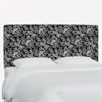 481FRPCCNBLCRMLCB Rifle Paper Co Elly Canopy Black & Cream Full Headboard