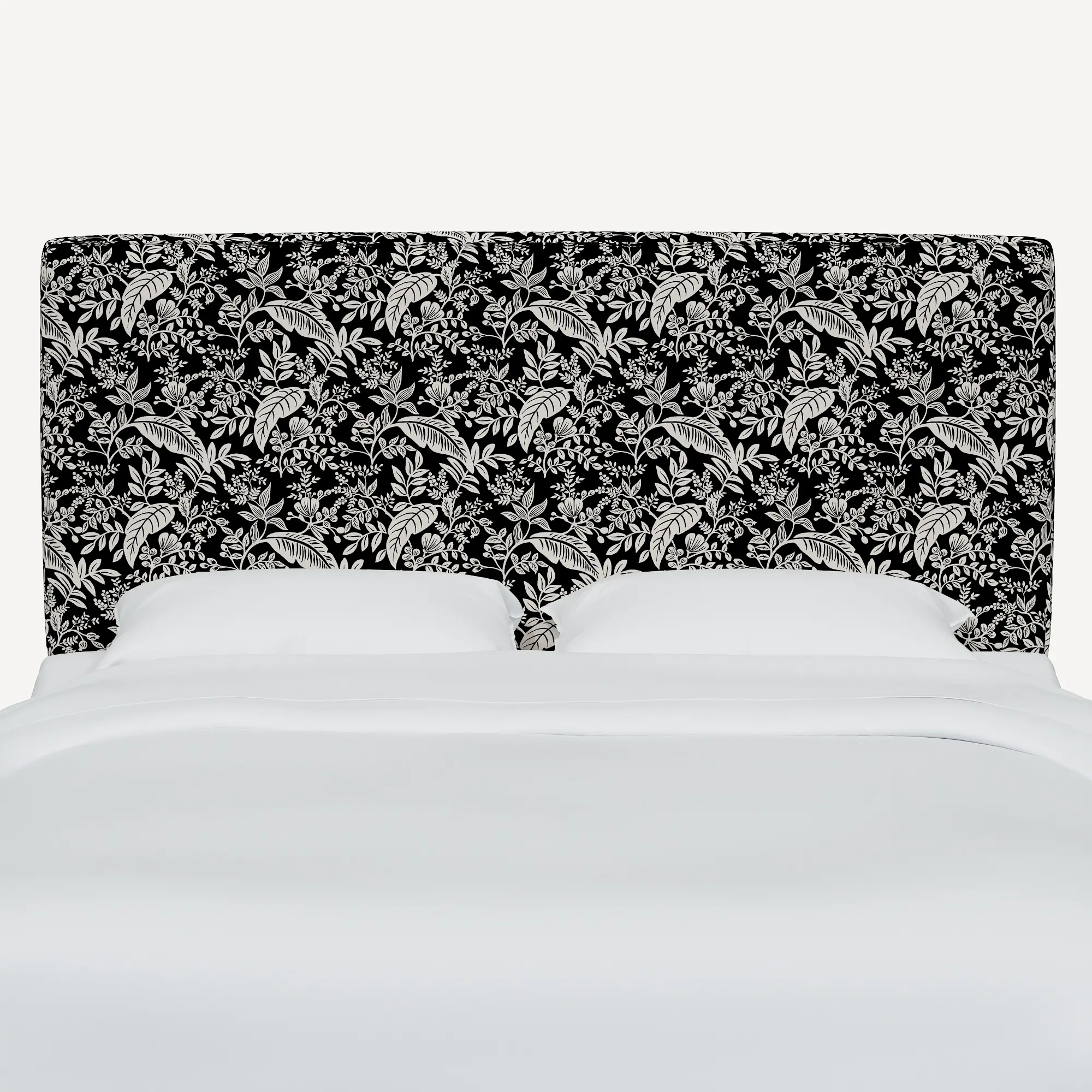 484CRPCCNBLCRMLCB Rifle Paper Co Elly Canopy Black & Cream Cal-King Headboard-3