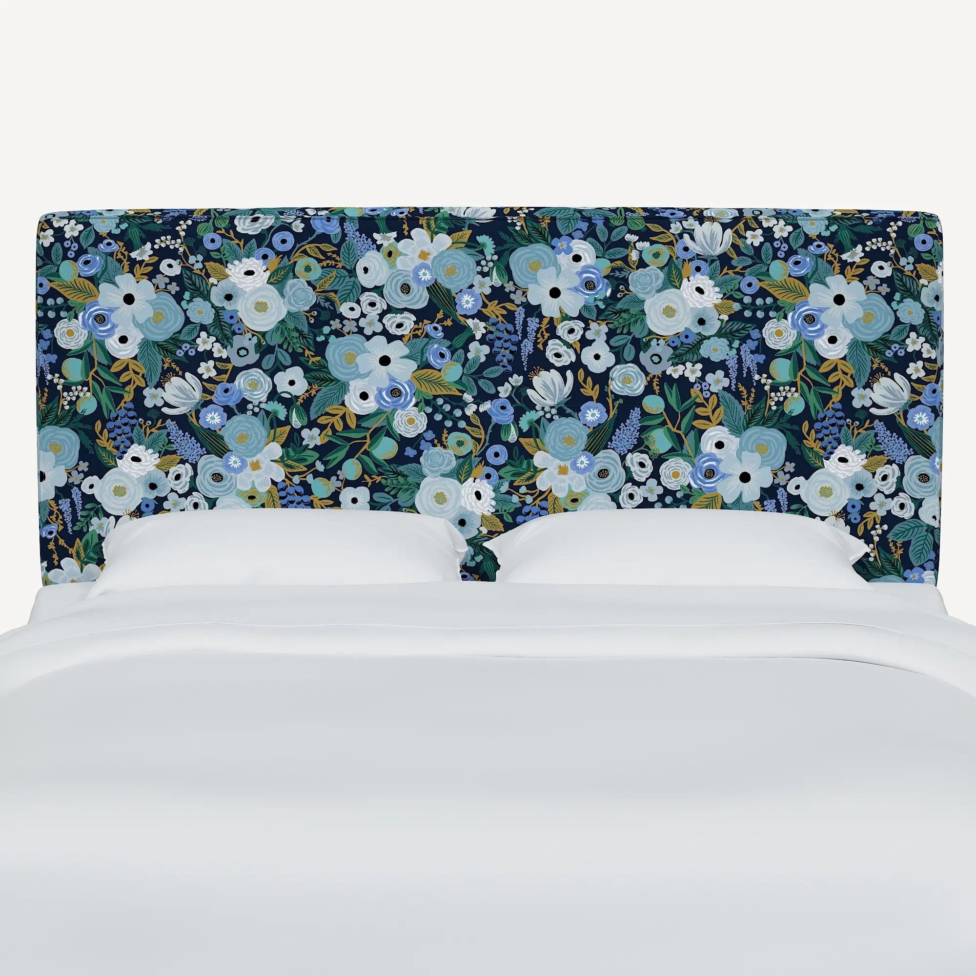 484CRPCGRPRBLULCB Rifle Paper Co Elly Garden Party Blue Cal-King Headboard-3