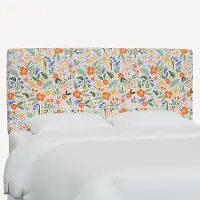482QRPCMRMLTLCB Rifle Paper Co Elly Multicolor Floral Queen Headboard