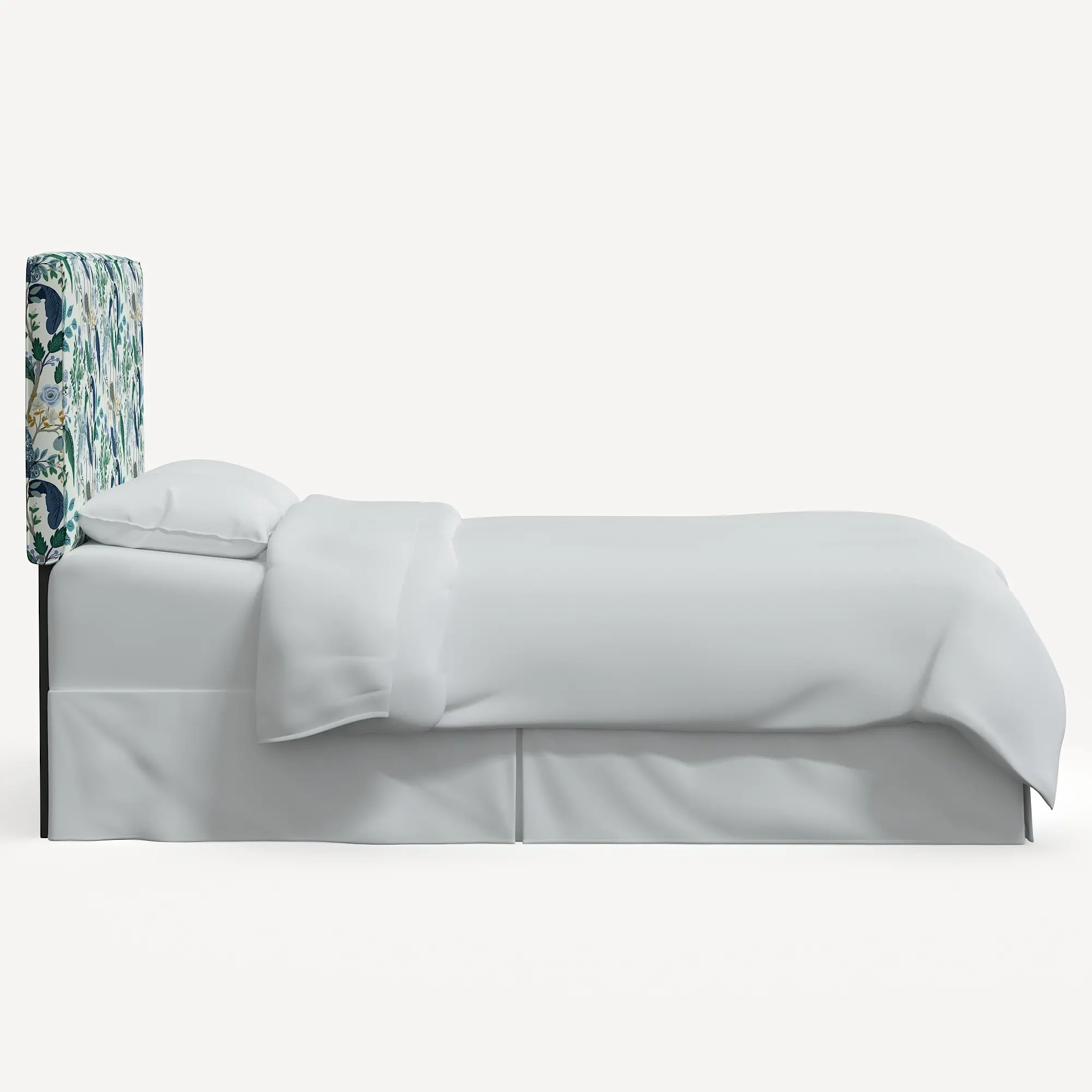 483KRPCPCBLWHLCB Rifle Paper Co Elly Blue Peacock King Headboard-3