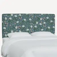 480TRPCPNEMRLCB Rifle Paper Co Elly Emerald Peonies Twin Headboard