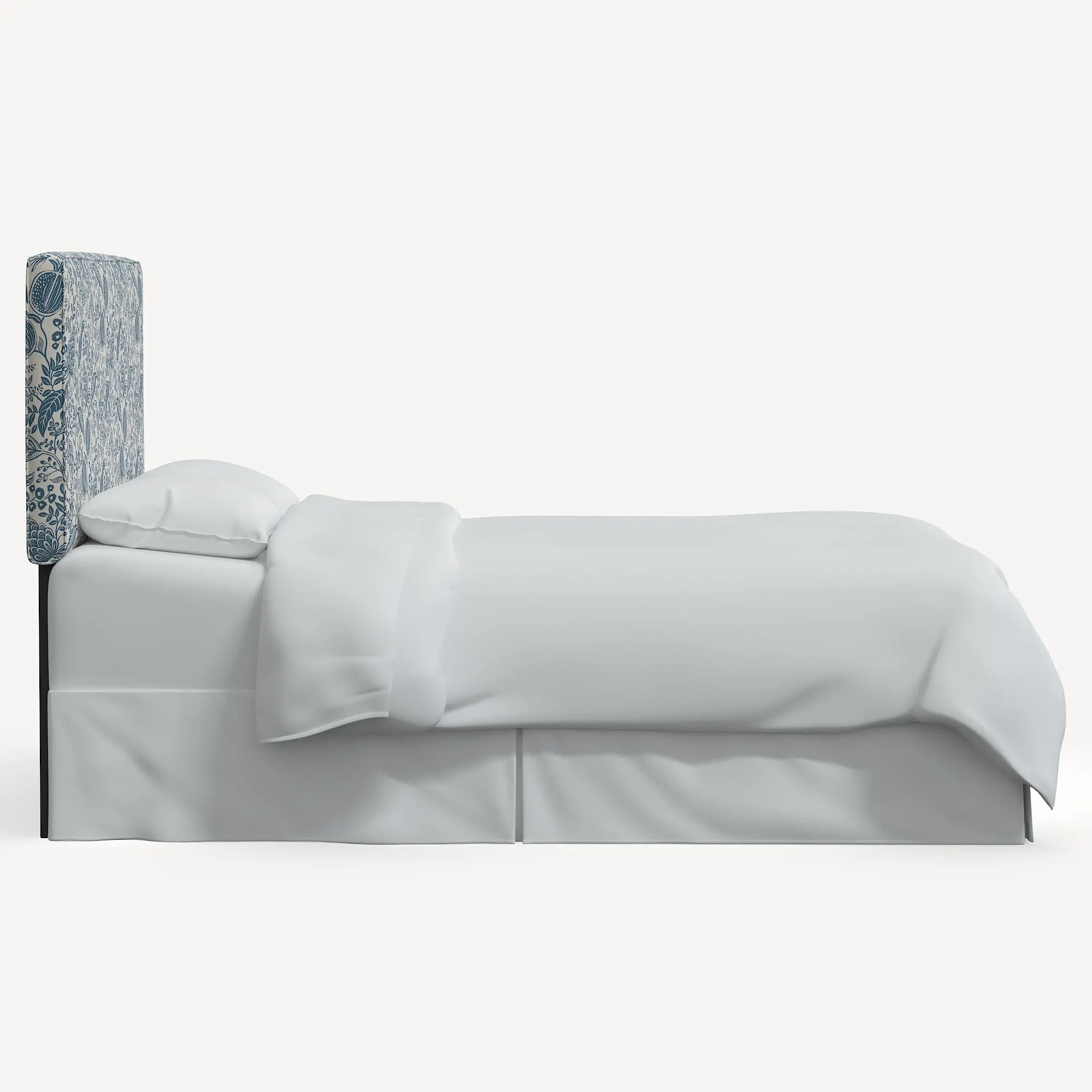 482QRPCPMBLULCB Rifle Paper Co Elly Blue Pomegranate Queen Headboard-4