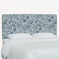 483KRPCPMBLULCB Rifle Paper Co Elly Blue Pomegranate King Headboard