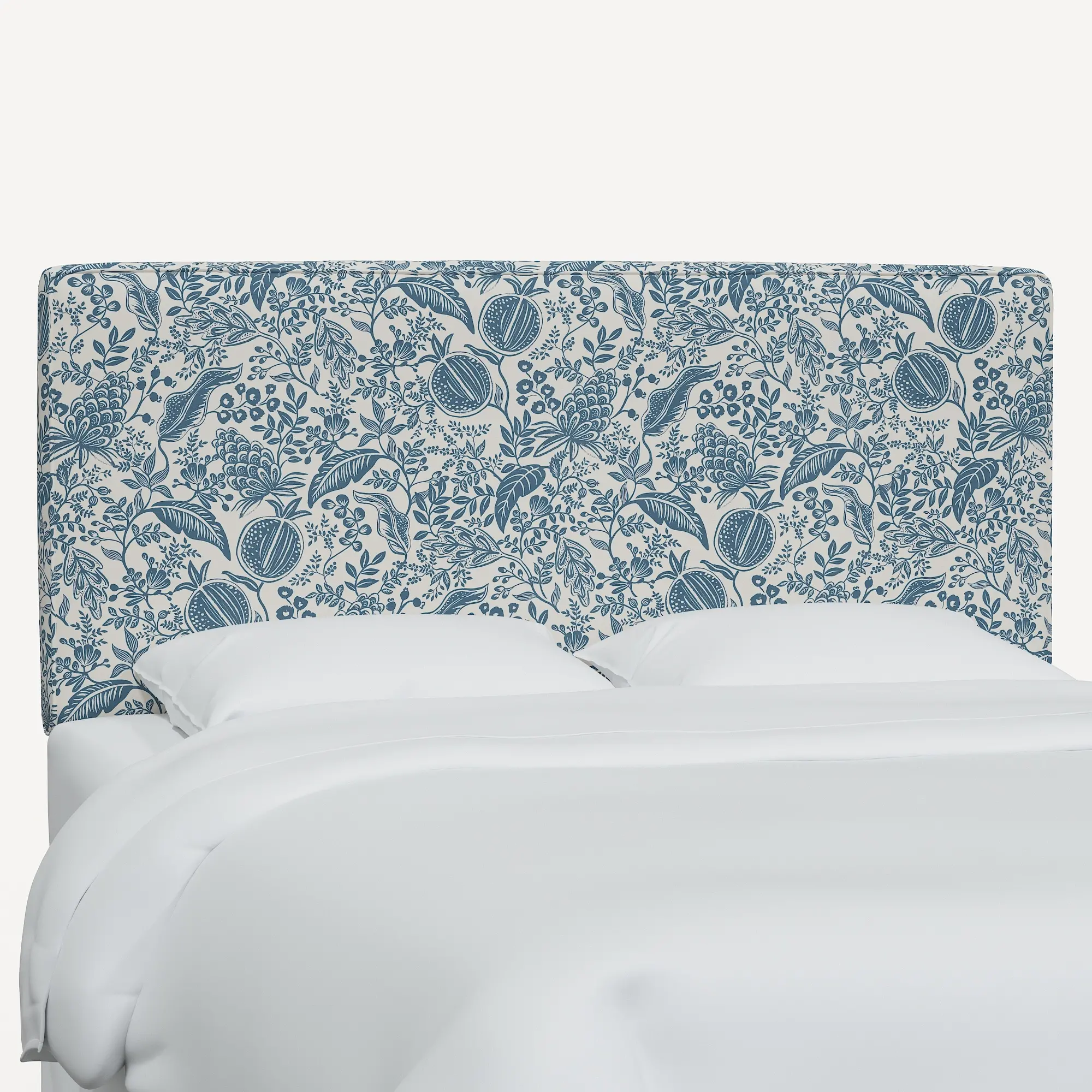 484CRPCPMBLULCB Rifle Paper Co Elly Blue Pomegranate Cal-King Headboard-1