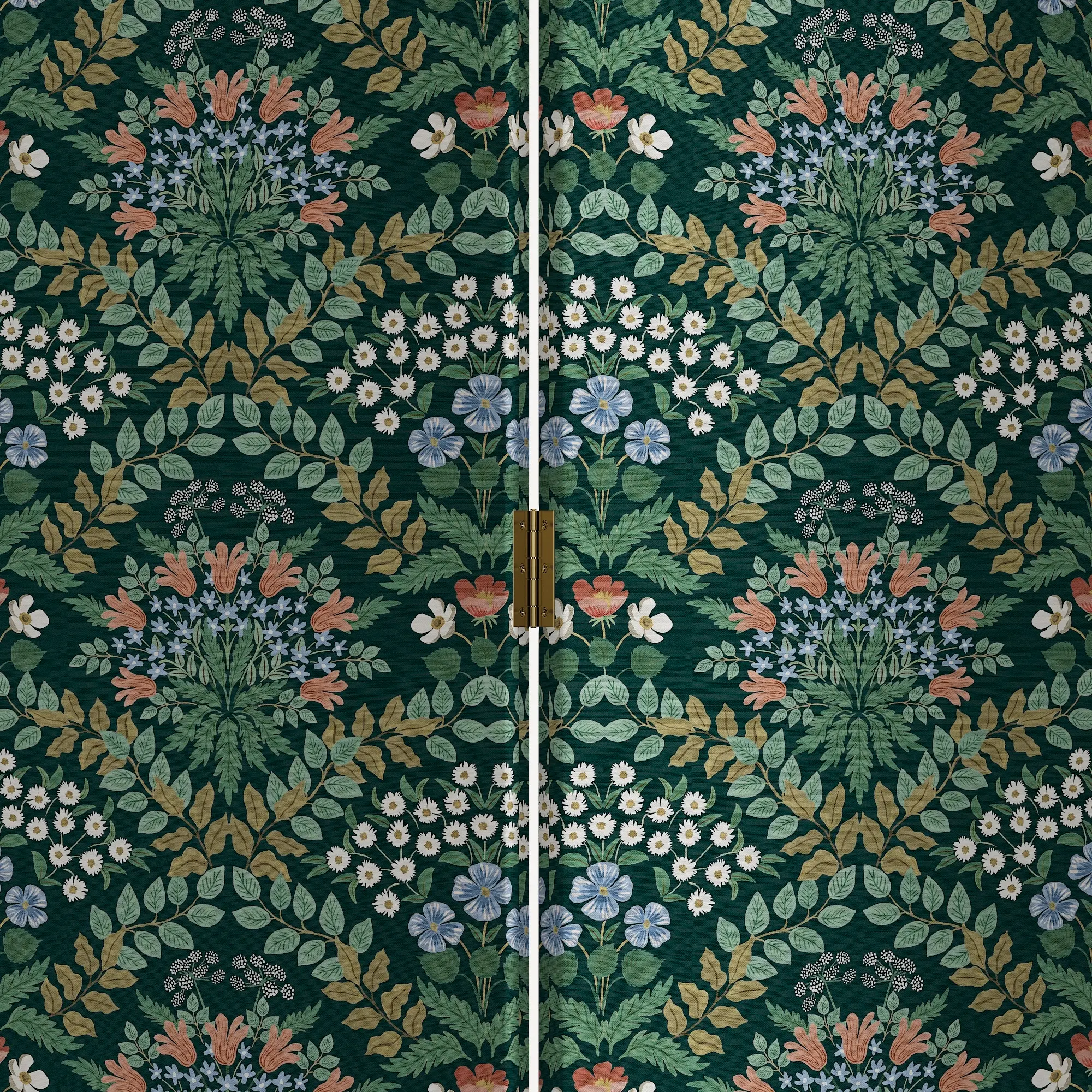 80-72RPCBREMRLCB Rifle Paper Co. Edes Floral Bramble Emerald Screen-3