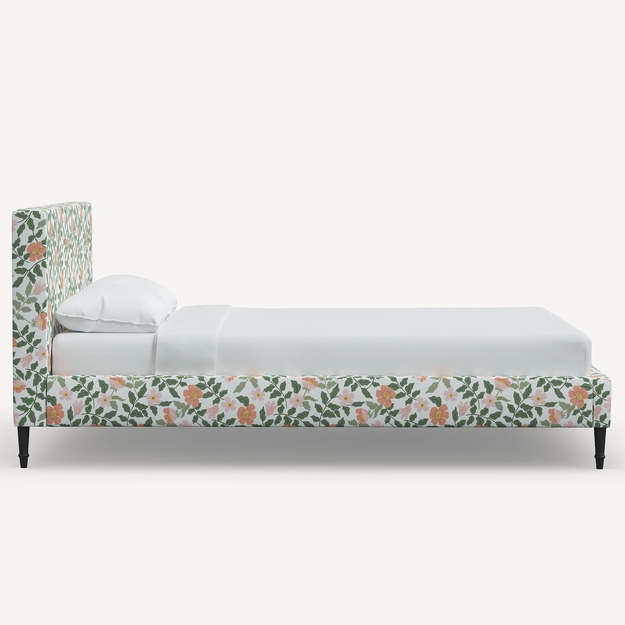 1674FCBEDRPCPRBLSCRMLCB Rifle Paper Co Elly Primrose Blush & Cream Cal-King Platform Bed-5