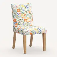 63-6NATRPCMRMLTLCB Rifle Paper Co. Lorraine Multi Color Floral Dining Chair