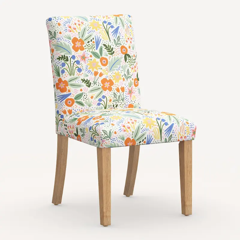 Rifle Paper Co. Lorraine Multi Color Floral Dining Chair