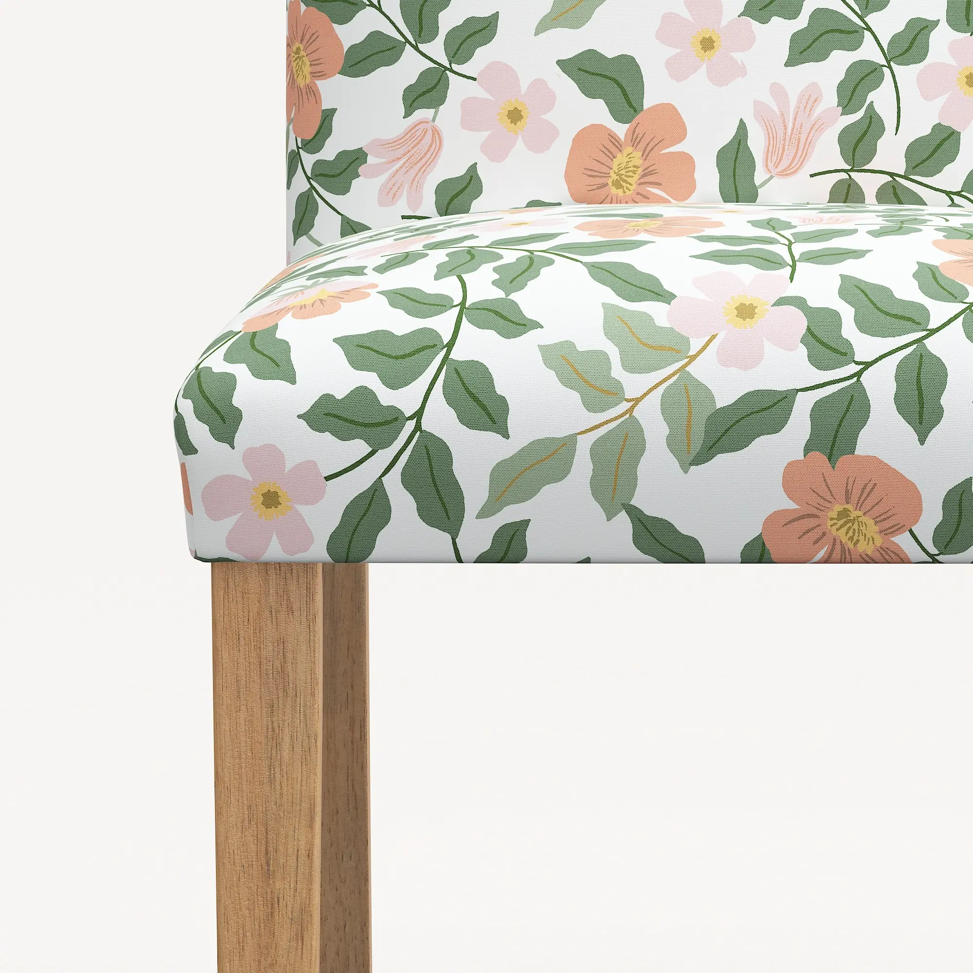 63-6NATRPCPRBLSCRMLCB Rifle Paper Co. Lorraine Primrose Blush Dining Chair-6