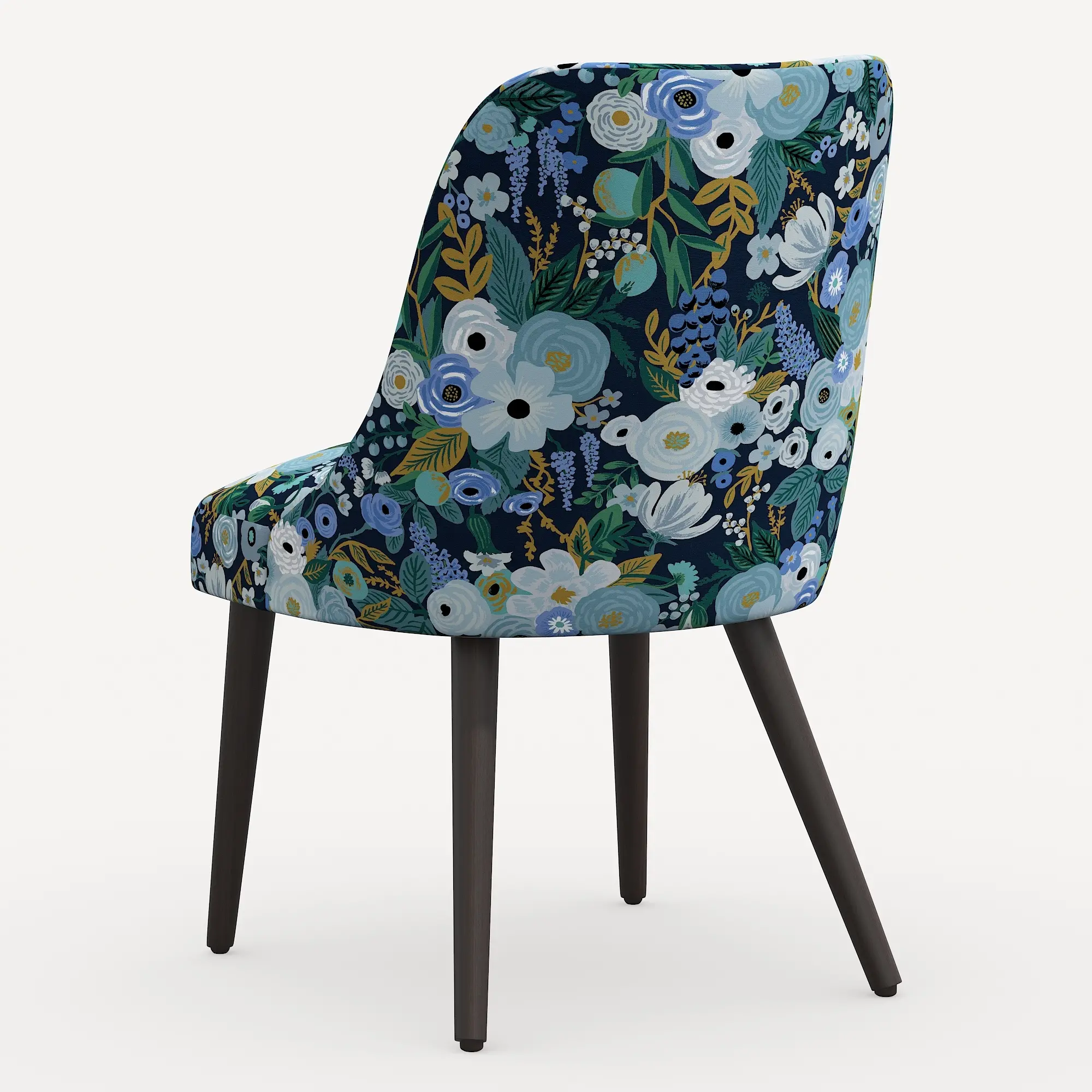 84-6RPCGRPRBLULCB Rifle Paper Co. Clare Garden Party Blue Dining Chair-5