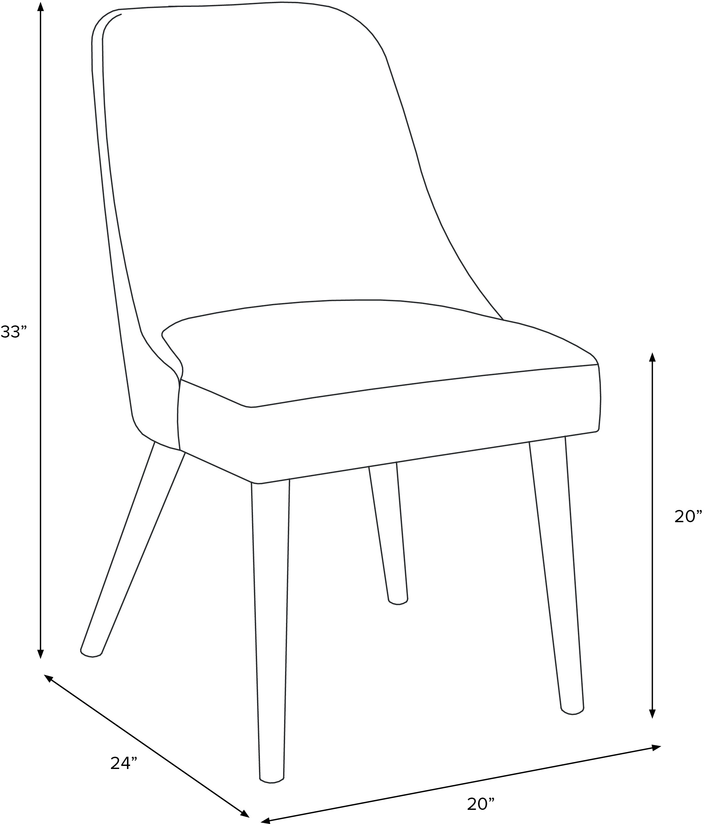 84-6RPCMRMLTLCB Rifle Paper Co. Clare Multi Color Floral Dining Chair-2