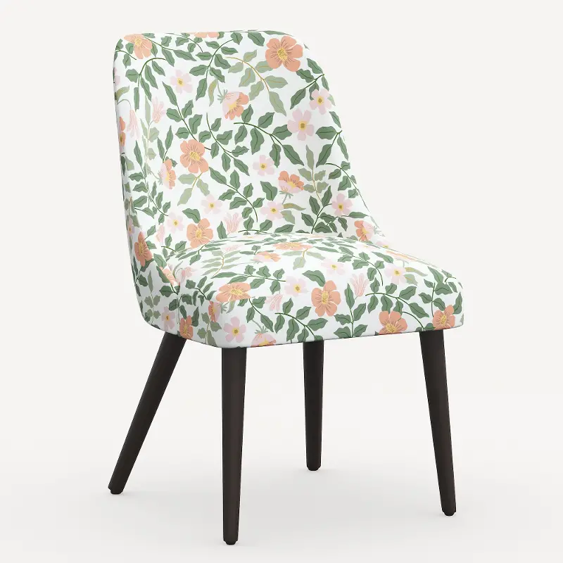 Rifle Paper Co. Clare Primrose Blush Dining Chair