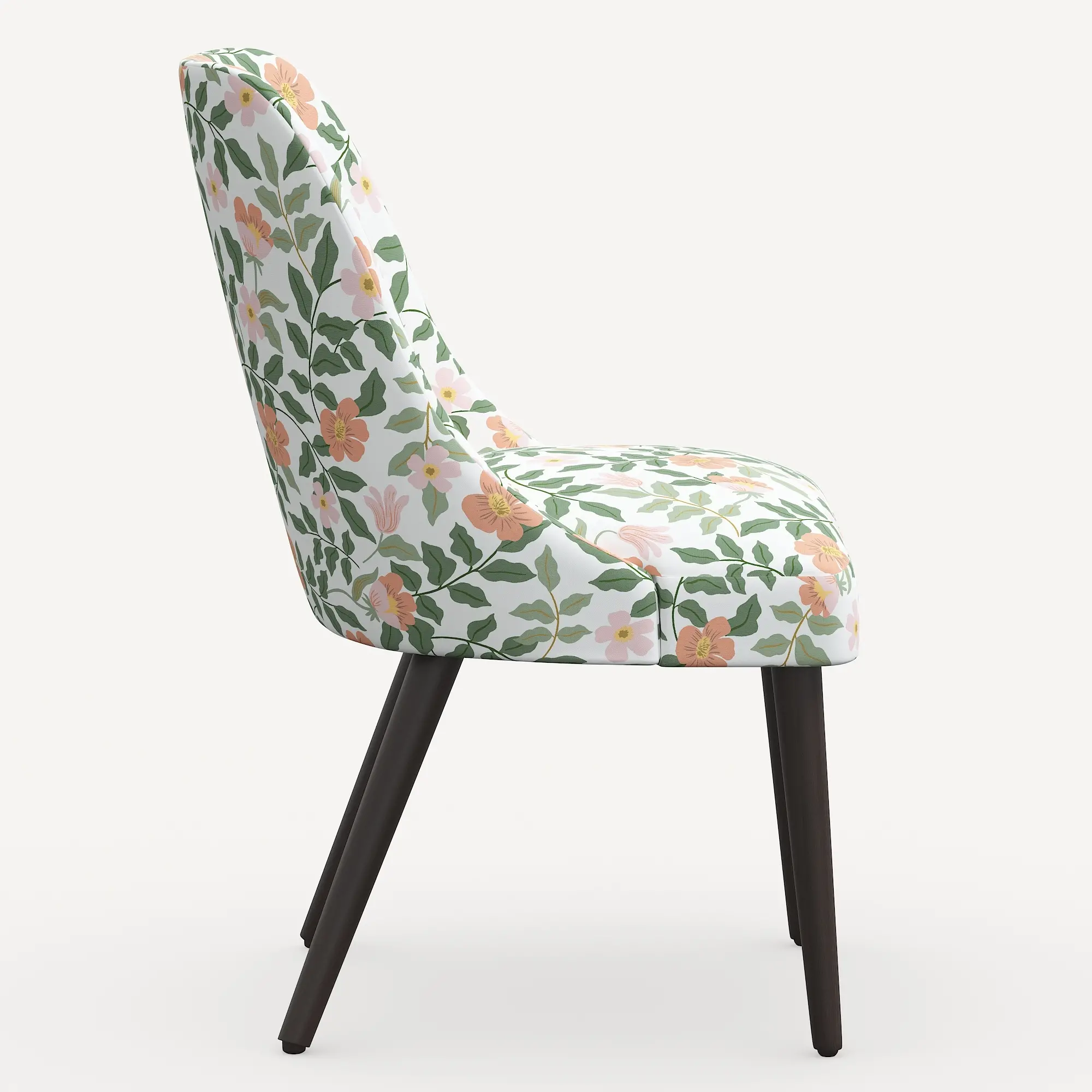 84-6RPCPRBLSCRMLCB Rifle Paper Co. Clare Primrose Blush Dining Chair-4